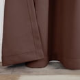 thumbnail image 5 of Superior Blackout Solid Light Filtering Grommet Curtain Panel Set, 46" x 84", Cappuccino, 5 of 15