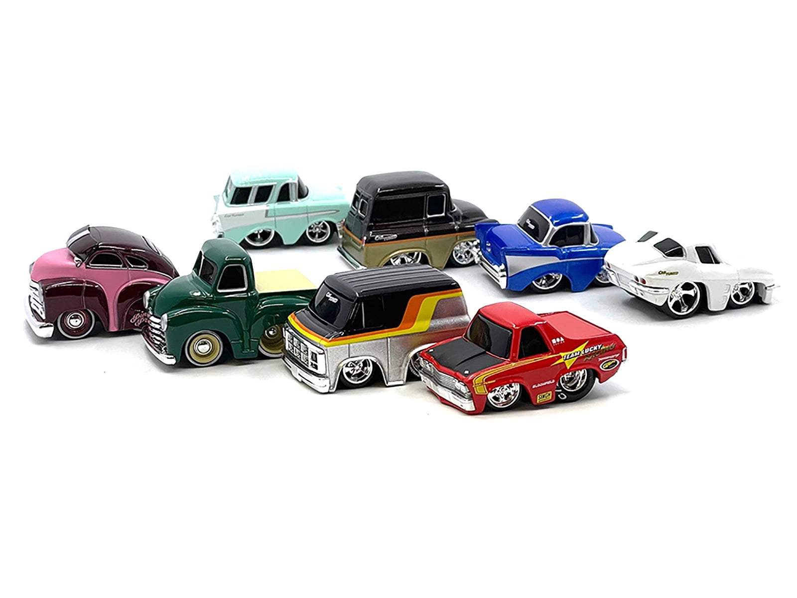 CARTUNED 　シリーズ2 8台セット CarTuned Series 2 Diecast 8 Pack - Walmart.com