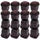 thumbnail image 4 of 16 Piezas Protectores de Suelo para Patas de Silla de Silicona MarróN, Tapas Cuadradas para Patas de Silla con Fieltro Envuelto, Adecuado Para: 0,75 Pulgadas-1,0 Pulgadas, 4 of 5
