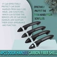 thumbnail image 6 of Carbon Fiber Door Handle Decorative Cover Plate for 2013-2017 Honda Accord, 6 of 7