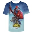 thumbnail image 3 of Aesthetic Cosplay Fortnite 3D Print Quick Dry Crew Neck T-Shirt, Adult Sizes, 3 of 33