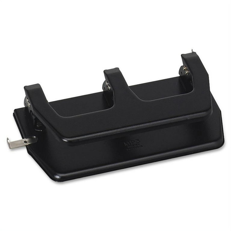 20-Sheet Heavy-Duty Three-Hole Punch, Oversized Handle, 9/32 20-Sheet Heavy-Duty Three-Hole Punch, Oversized Handle, 9/32