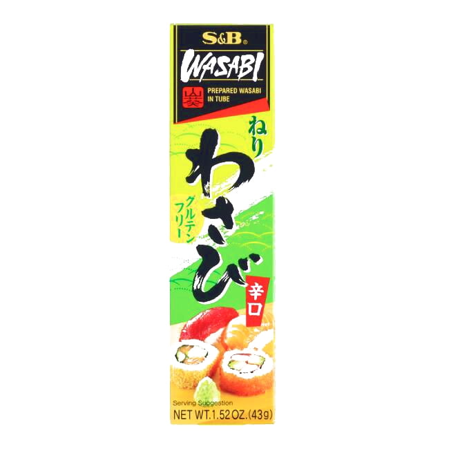 S&B Wasabi Paste Tube 1.6 lb each (6 Items Per Order, not per case