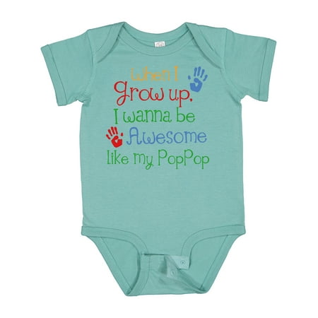 

Inktastic Loved by Pop Pop Gift Baby Boy or Baby Girl Bodysuit