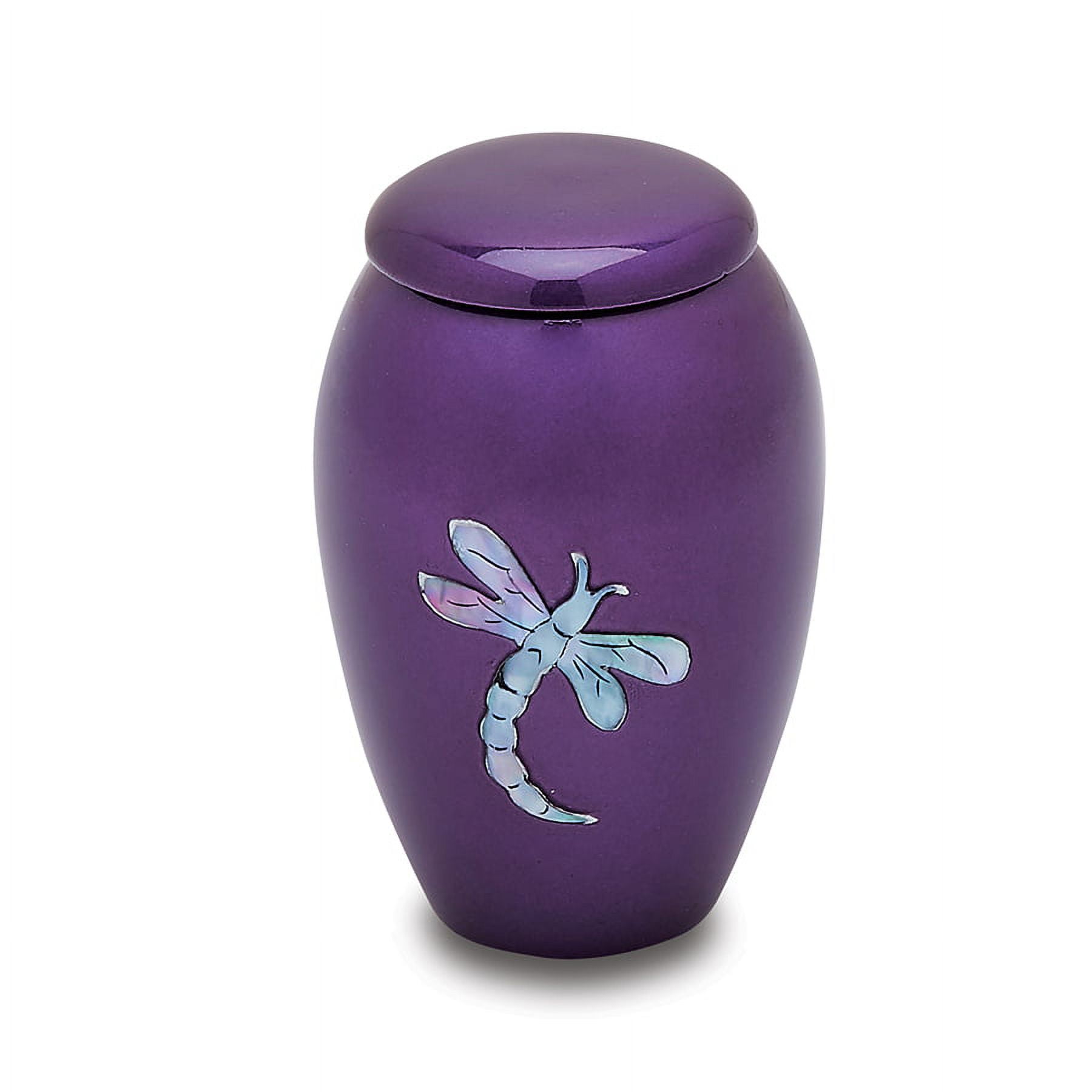 Urnsdirect2u Dragonfly Token Urn Set of 2, 2.5 inches tall