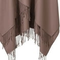 thumbnail image 4 of Miqool Shawl Wraps for Women Cozy Lightweight Poncho Cape Fashion Warm Shawl Coat for Fall Winter Travel, 4 of 5