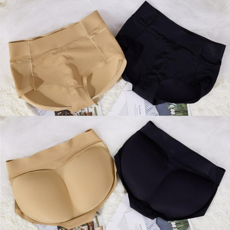 Women Butt Pads Enhancer Panties,Orchip Seamless Padded Lifter Hip Underwear  Briefs Panty 