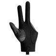 thumbnail image 1 of Open Finger Billiard Gloves Breathable Polyester Snooker Pool Gloves Antiskid Portable Lightweight Reusable Training Accessories Left, 1 of 6