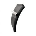 thumbnail image 6 of 24"x24" Black Poly Quarter Fender Set Mud Flap Hangers Plastic for Semi Truck 2PCS, 6 of 9