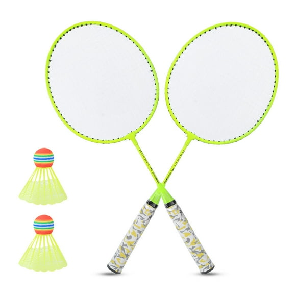 Badminton Racket Shuttlecock Set, Badminton Racket, Badminton Racket with 2 Badminton Balls, 1 Racket Bag, 2 Shuttlecock Rackets for Training, Sports