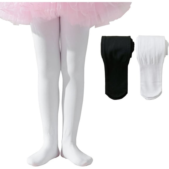 Fleece Lined Tights for Girls Winter Tights Toddler Ballet Tights Thick Warm Leggings 3-10 Years