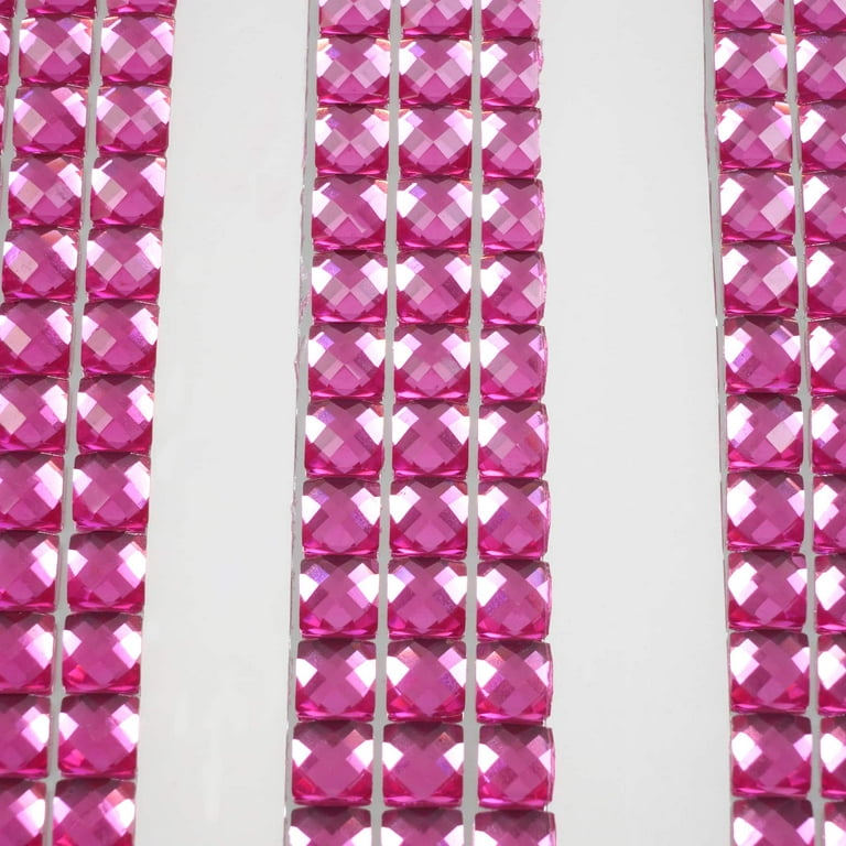 12 Packs: 3 ct. (36 total) Hot Pink Border Bling Stickers by Recollections™