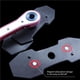 thumbnail image 4 of Práctico Separador De Pistón De Cilindro De Freno De Coche, Llave De Compresor De Pistón De Freno De Coche De Acero, Herramienta De Pinza De Freno De Coche Universal Para Pinza De Freno De Pistón De Monstrate VI002992-00, 4 of 7