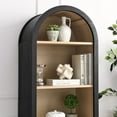 thumbnail image 4 of Evie Bookcase Display Cabinet in Black, 4 of 8