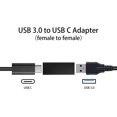 thumbnail image 4 of 2 Pack Usb C To Usb 3.0 Adapter (Black), Usb 3.1, Usb 3.0 Female To Usb C Female, Compatible with Iphone 11, Google Pixel, Samsung Galaxy S20, Huawei, Moto, 4 of 5