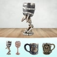 thumbnail image 1 of onlyliua ¡ ¡Ofertas Del Día Por Tiempo Limitado! Vaso de Cerveza de Acero Inoxidable con Personalidad Creativa, Taza Tipo Cáliz, Copa de Vino para Bar, Regalo de Exhibición, 1 of 6