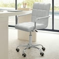 thumbnail image 2 of Furmax Task Chair with Swivel & Adjustable Height, 260 lb. Capacity, White, 2 of 7