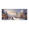thumbnail image 1 of Nuevas Decoraciones Navideñas Telón De Fondo Navideño Para Garaje Decoración Navideña Para Garaje Póster Mural Para Puerta De Garaje Navideño Disponible En Dos Tamaños: 7 X 16 Pies Y 6 X 13 Pies, 1 of 7