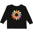 thumbnail image 3 of Inktastic Ice Cream Cone Starburst Boys or Girls Long Sleeve Toddler T-Shirt, 3 of 5