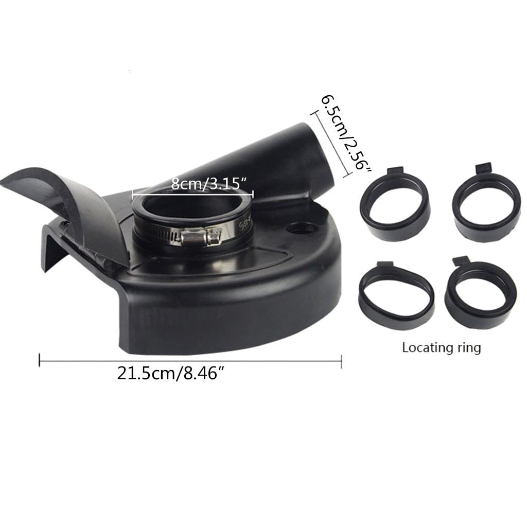 7 Inch Angle Grinder Dust-proof Suction Cover Angle Grinder Dust Collecting for Angle Grinder Dust Cover Dust Shroud
