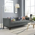 thumbnail image 2 of Modern Contemporary Urban Design Living Lounge Room Sofa, Grey Gray, Fabric, 2 of 4