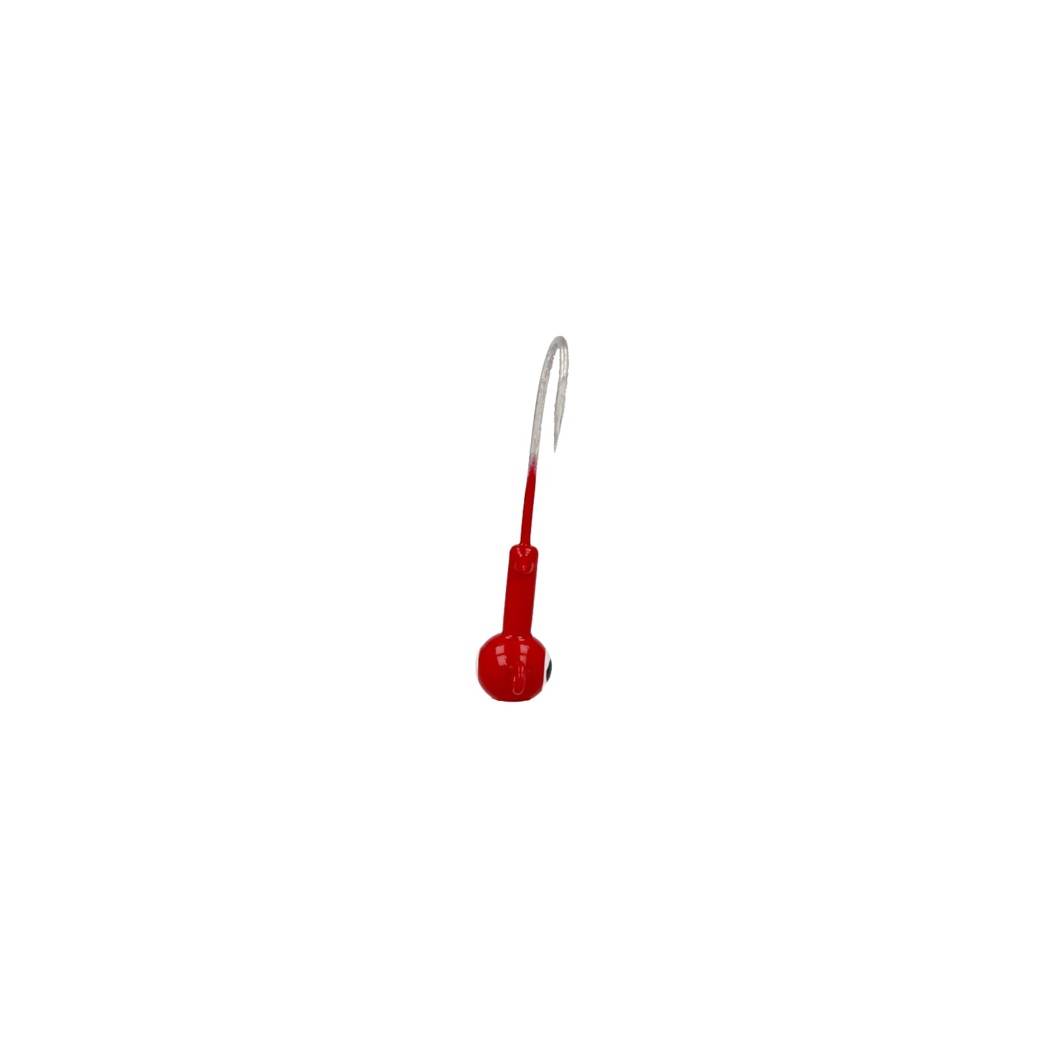 Eagle Claw Lazer Sharp Saltwater Ballhead Fishing Jig, Red, 1/4 oz., SWBH14-6