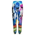 thumbnail image 4 of Power Rangers Women's Jogger Track Pants Print Drawstring Lounge Sweatpants Casual Trousers for Yoga, Workout S, 4 of 7