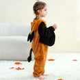 thumbnail image 4 of Weebloom Girls Romper Halloween Bodysuits Winter Warm Christmas Outfit Soft Comfortable Toddler Jumpsuit Daily Wear Funny Outfits 18-24 Months, 4 of 9