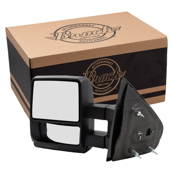 Brock Manual Tow Mirror for 2004-2014 F-150 Extendable Left 9L3Z17683AC