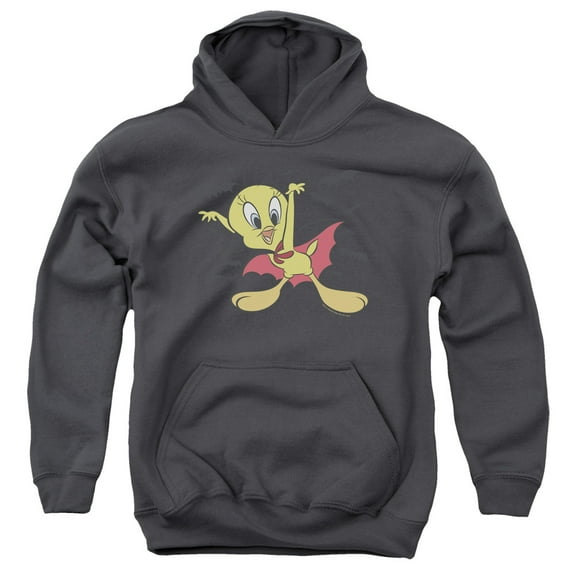 Looney Tunes - Vampire Tweety - Youth Hooded Sweatshirt - Medium