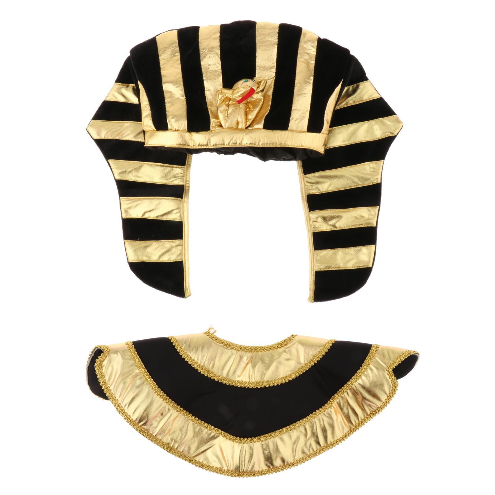 Egyptian Costume Photo Props Party Favors Role Play Unisex Headpiece set C