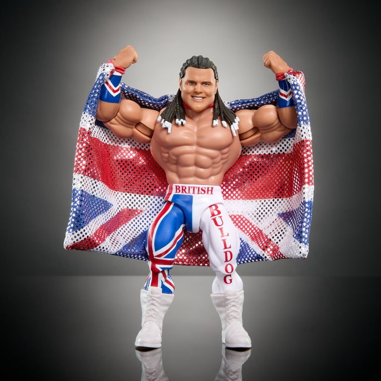 WWE Retro Superstars British Bulldog 6-inch Action Figure with