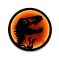 thumbnail image 1 of Letrero LED de pared con el logotipo de T-Rex de Parque Jurásico de Ukonic, 30 cm, 1 of 8