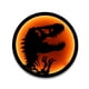 thumbnail image 1 of Letrero LED de pared con el logotipo de T-Rex de Parque Jurásico de Ukonic, 30 cm, 1 of 8