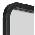 thumbnail image 3 of Mainstays 22inx30in Rounded Edge Rectangular Black Finish Wall Mirror, 3 of 5