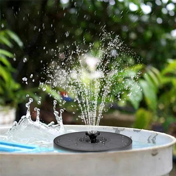 Fuente solar Fuente accionada por panel solar Fuente de agua para jardín ANGGREK Otros