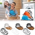 thumbnail image 2 of Begzeat Hat Washer Cage Hat Cleaner, Hat Washer for baseball caps for Washing Machine or Dishwasher, Ball Cap Washer Frame for Flat & Curved Hats, Black, 2 of 7