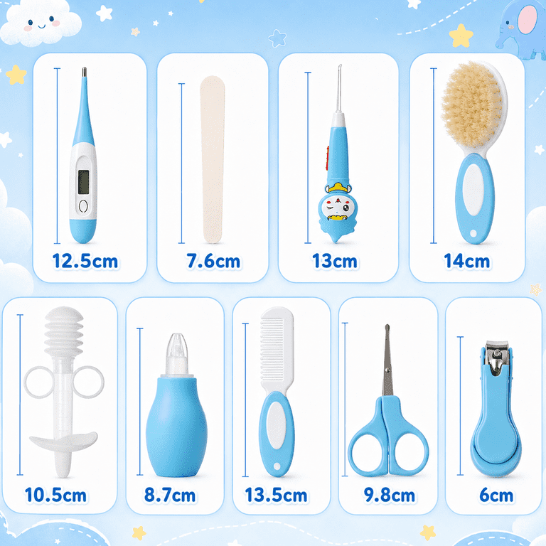Lictin 15-Piece Baby Grooming & Healthcare Kit photo 3