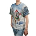 thumbnail image 4 of Hello Winter Bulldog Frosty Morning Walk Welcome Snowy Christmas All Over Print 3D Shirt Unisex Merch Dog Lover Gifts Idea - 02018, 4 of 6
