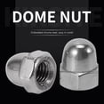 thumbnail image 2 of M6 Thread Dia Dome Head 304 Stainless Steel Cap Acorn Hex Nuts 20Pcs, 2 of 8