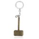thumbnail image 1 of LLavero de martillo de Thor Mjolnir 1:1 Dark World Ragnarok, llavero, anillo vikingo Odin, joyería de mitología nórdica, 1 of 4