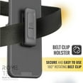 thumbnail image 3 of BLU View 2 Belt Clip Holster Phone Case - Black, 3 of 11