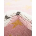 thumbnail image 3 of Unique Loom Whimsy Kids Collection Area Rug - Nap Time (5' 3" Round Pink/Black) Perfect For Kids Bed Room/Nursery Room/Living Room/Class Room/Play Room, 3 of 5