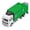 Green, variant on M Buder 1:48 Scale Pull Back Garbage Truck Toy, Alloy Plastic Delivery Trash Vehicles, City Service Toy Car Decoration for Boys Kids, Orange (10.23 inches / 26 cm)