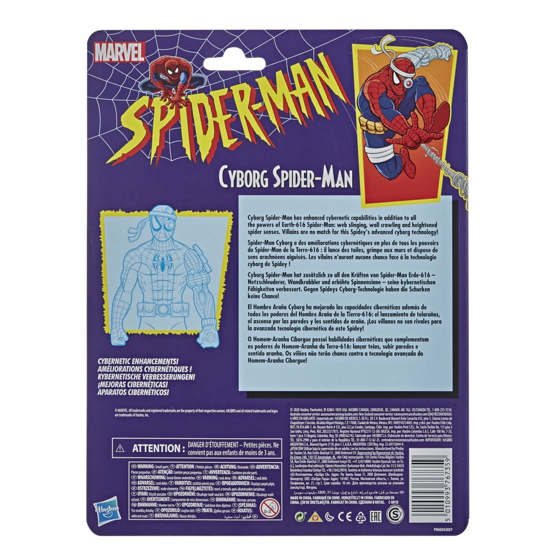 Hasbro Marvel Legends 6-inch Cyborg Spider-Man