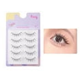 thumbnail image 2 of GHSOHS Natural Eyelashes Boxed Wispy Lash Clusters Soft Long Curly So Real Eyelash Clusters Multipack Curling Cat Eye Lashes Extension False Eyelashes, 2 of 9