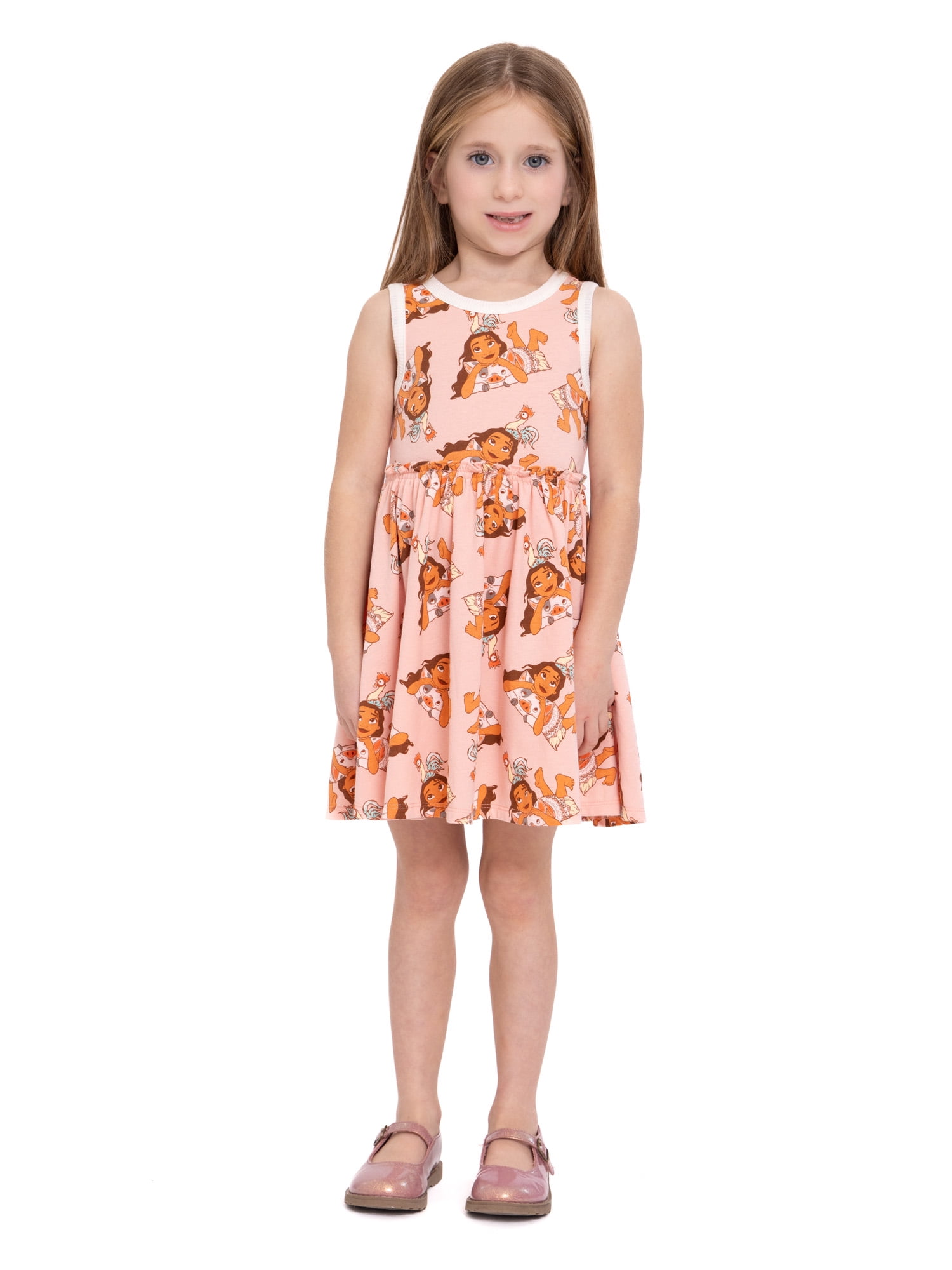 Moana Toddler Girls Tank Dress, Sizes 12M-5T