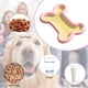 thumbnail image 5 of Cuenco de agua para comida de perros y gatos, alimentador de alimentos para animales pequeños, diseño en forma de hueso, 5 of 6