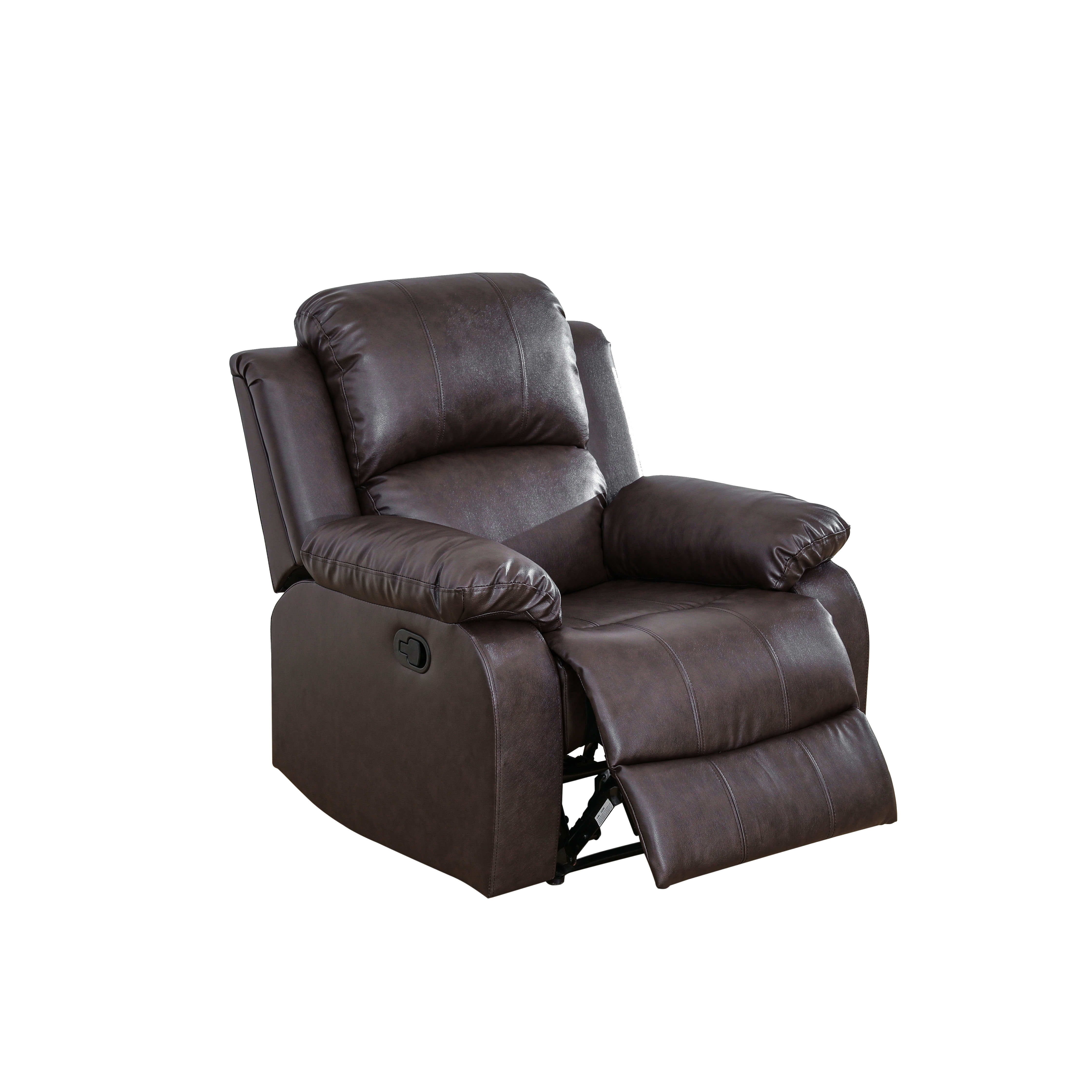 MAYEERTY Recliner Chair, Breathing Leather Recliner for Living Room Bedroom