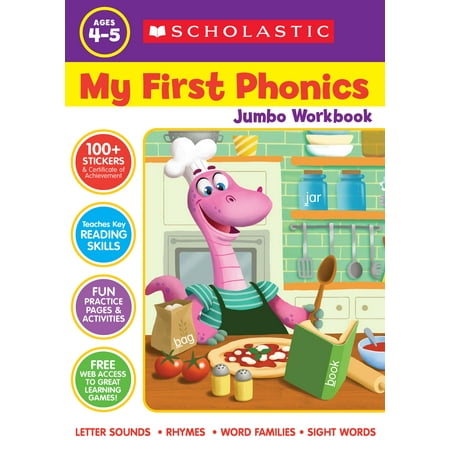 Scholastic Phonics Jumbo Workbook (Paperback)